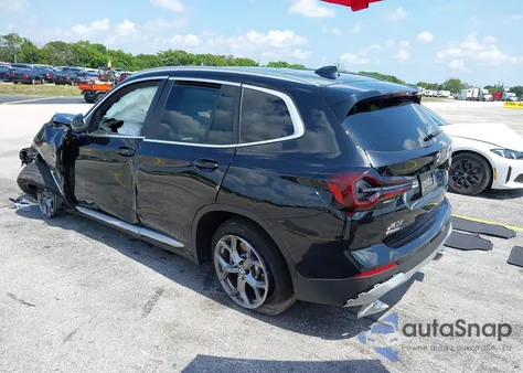 2023 BMW X3 xDrive30I z USA, uszkodzony, nr VIN 5UX53DP07P9S15907